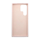 Rvelon Samsung Galaxy S23 Ultra Deksel Silikon Sandrosa