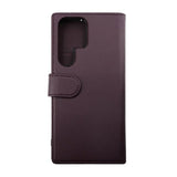 Rvelon Samsung Galaxy S23 Ultra Etui Detachable Wallet Case Lilla