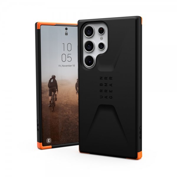Urban Armor Gear (UAG) Samsung Galaxy S23 Ultra Deksel Civilian Svart