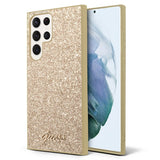 Guess Samsung Galaxy S23 Ultra Deksel Fixed Glitter Case Gull