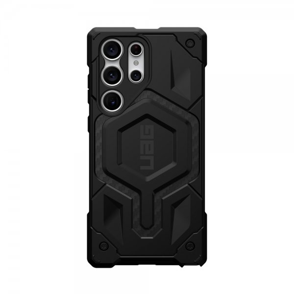Urban Armor Gear (UAG) Samsung Galaxy S23 Ultra Deksel Monarch Pro MagSafe Carbon Fiber Svart