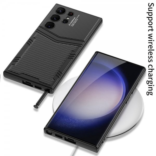 GKK Samsung Galaxy S23 Ultra Deksel Mønster Krokodil