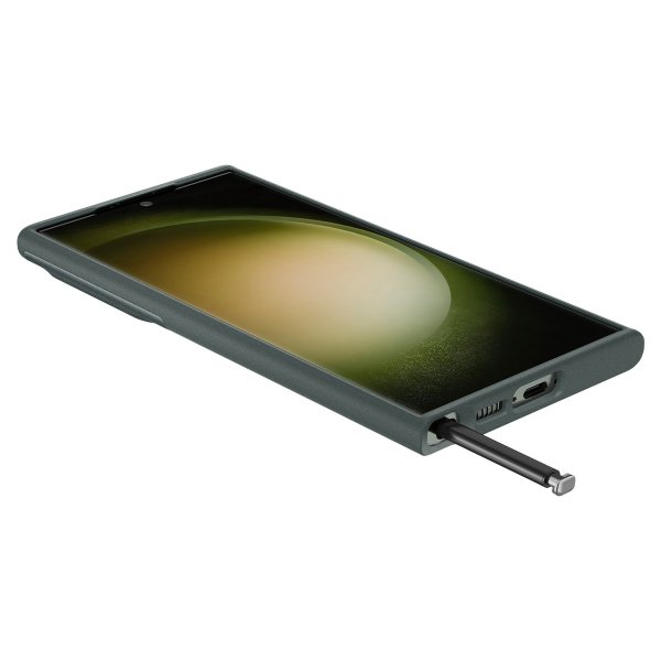 Spigen Samsung Galaxy S23 Ultra Deksel Optik Armor Abyss Green