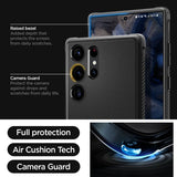 Spigen Samsung Galaxy S23 Ultra Deksel Rugged Armor Matte Black