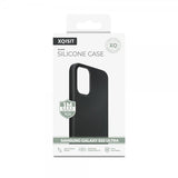 Xqisit Samsung Galaxy S23 Ultra Deksel Silicone Case Svart