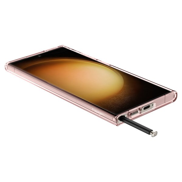 Spigen Samsung Galaxy S23 Ultra Deksel Ultra Hybrid Rose Crystal