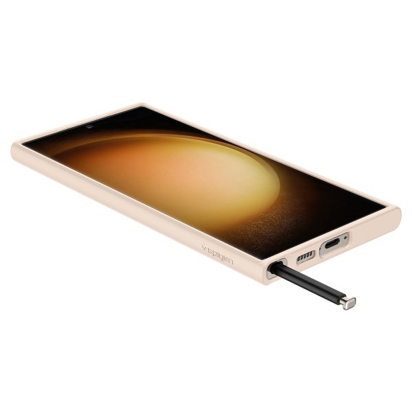 Spigen Samsung Galaxy S23 Ultra Deksel Ultra Hybrid Sand Beige