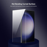 ENKAY Samsung Galaxy S23 Ultra Skjermbeskytter Monteringsramme Easy Install