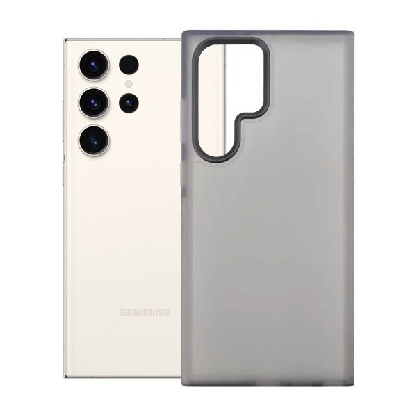 Samsung Galaxy S23 Ultra Deksel Støtsikker TPU Svart