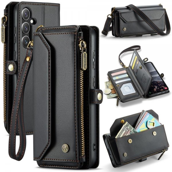 CaseMe Samsung Galaxy S24 FE Etui C36 Series Svart