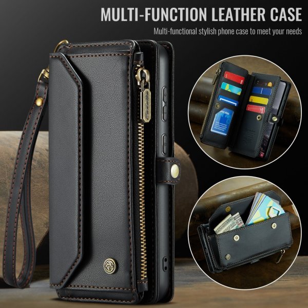 CaseMe Samsung Galaxy S24 FE Etui C36 Series Svart