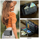 CaseMe Samsung Galaxy S24 FE Etui C36 Series Svart