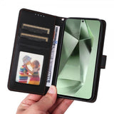 Betopnice Samsung Galaxy S24 FE Etui Avtagbart Deksel 005 Svart
