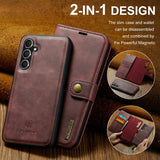 Dg.Ming Samsung Galaxy S24 FE Etui Avtagbart Deksel Rød