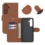 Samsung Galaxy S24 FE Etui med Stativ Brun
