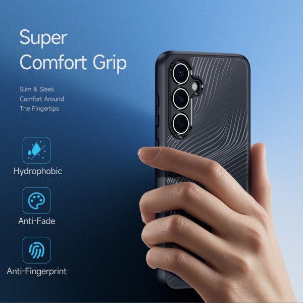 Dux Ducis Samsung Galaxy S24 FE Deksel Aimo Series Svart