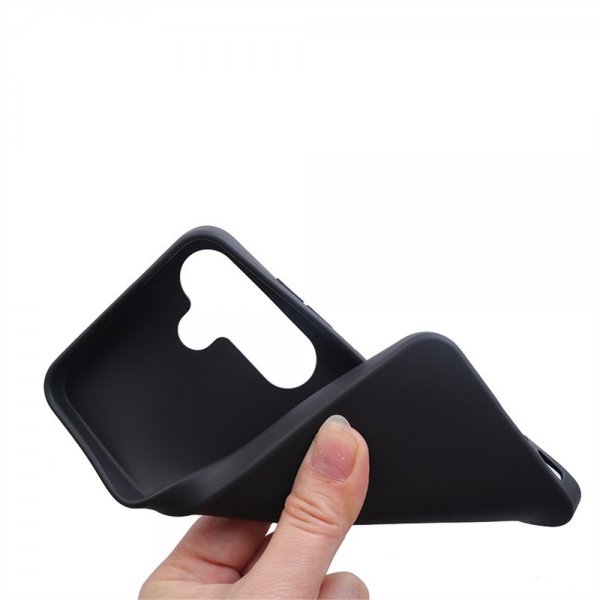 Nordic Covers Samsung Galaxy S24 FE Deksel Feather Series Raven Black