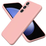 Samsung Galaxy S24 FE Deksel med Stropp Silikon Rosa