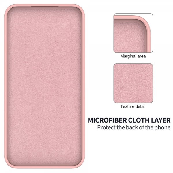 Samsung Galaxy S24 FE Deksel med Stropp Silikon Rosa
