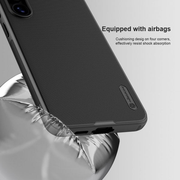 Nillkin Samsung Galaxy S24 FE Deksel Super Frosted Shield Pro MagSafe Svart