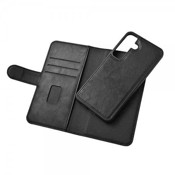 Gear Samsung Galaxy S24 Etui 3 Kortlomme Avtakbart deksel Svart
