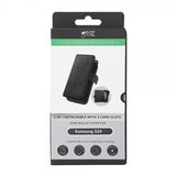 Gear Samsung Galaxy S24 Etui 3 Kortlomme Avtakbart deksel Svart