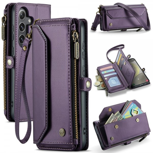 CaseMe Samsung Galaxy S24 Etui C36 Series Lilla