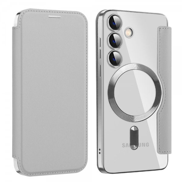 Samsung Galaxy S24 Etui MagSafe Sølv