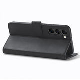 Lc.Imeeke Samsung Galaxy S24 Etui med Kortlomme stativfunksjon Svart
