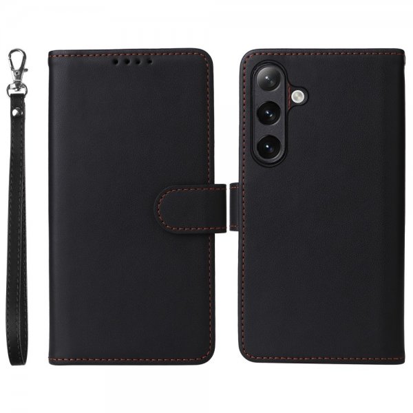 Betopnice Samsung Galaxy S24 Etui Avtagbart Deksel 005 Svart