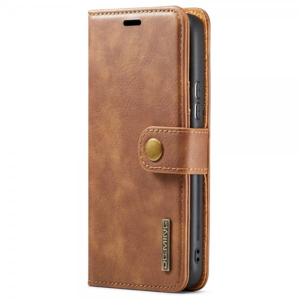 Dg.Ming Samsung Galaxy S24 Etui Avtagbart Deksel Brun