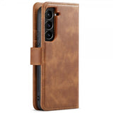 Dg.Ming Samsung Galaxy S24 Etui Avtagbart Deksel Brun