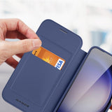 Dux Ducis Samsung Galaxy S24 Etui Skin X Pro Series Kickstand MagSafe Blå