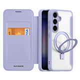 Dux Ducis Samsung Galaxy S24 Etui Skin X Pro Series Kickstand MagSafe Lilla