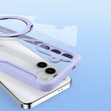 Dux Ducis Samsung Galaxy S24 Etui Skin X Pro Series Kickstand MagSafe Lilla