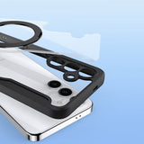 Dux Ducis Samsung Galaxy S24 Etui Skin X Pro Series Kickstand MagSafe Svart