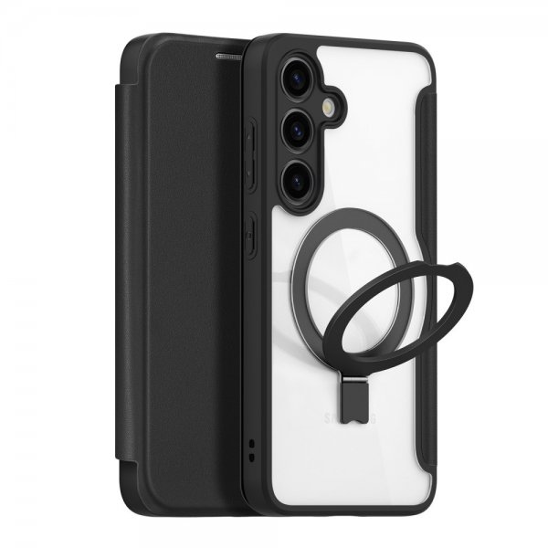 Dux Ducis Samsung Galaxy S24 Etui Skin X Pro Series Kickstand MagSafe Svart