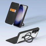 Dux Ducis Samsung Galaxy S24 Etui Skin X Pro Series Kickstand MagSafe Svart