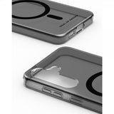 Ideal of Sweden Samsung Galaxy S24/Galaxy S25 Deksel Clear Case MagSafe Tinted Black