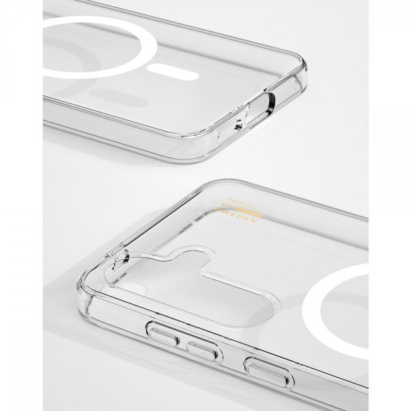 Ideal of Sweden Samsung Galaxy S24/Galaxy S25 Deksel Clear Case MagSafe Transparent