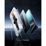 Spigen Samsung Galaxy S24/Galaxy S25 Skjermbeskytter GLAS.tR EZ Fit Privacy 2-pakning