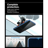 Spigen Samsung Galaxy S24/Galaxy S25 Skjermbeskytter GLAS.tR EZ Fit Privacy 2-pakning