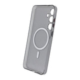 Samsung Galaxy S24 Deksel Korrugerte MagSafe Svart