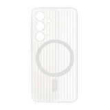 Samsung Galaxy S24 Deksel Korrugerte MagSafe Transparent