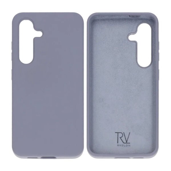 Rvelon Samsung Galaxy S24 Deksel Silikon Lilla