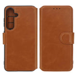 Rvelon Samsung Galaxy S24 Etui 4 Kortlomme Brun