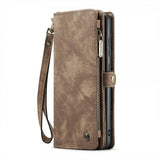 CaseMe Samsung Galaxy S24 Plus Etui 008 Series Avtakbart Deksel Brun