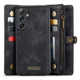 CaseMe Samsung Galaxy S24 Plus Etui 008 Series Avtakbart Deksel Svart