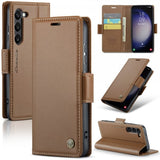 CaseMe Samsung Galaxy S24 Plus Etui 023 Series Brun