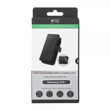 Gear Samsung Galaxy S24 Plus Etui 3 Kortlomme Avtakbart deksel Svart